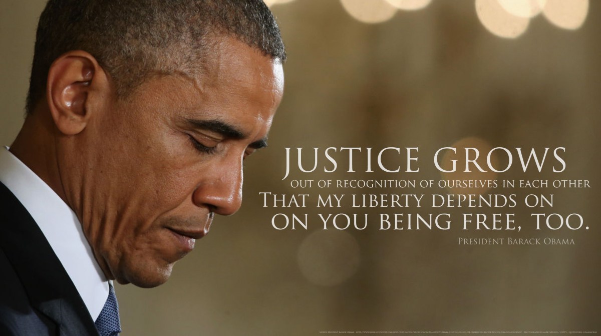 Obama on justice