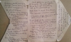 Notes taken during my viewing of Gods Not Dead