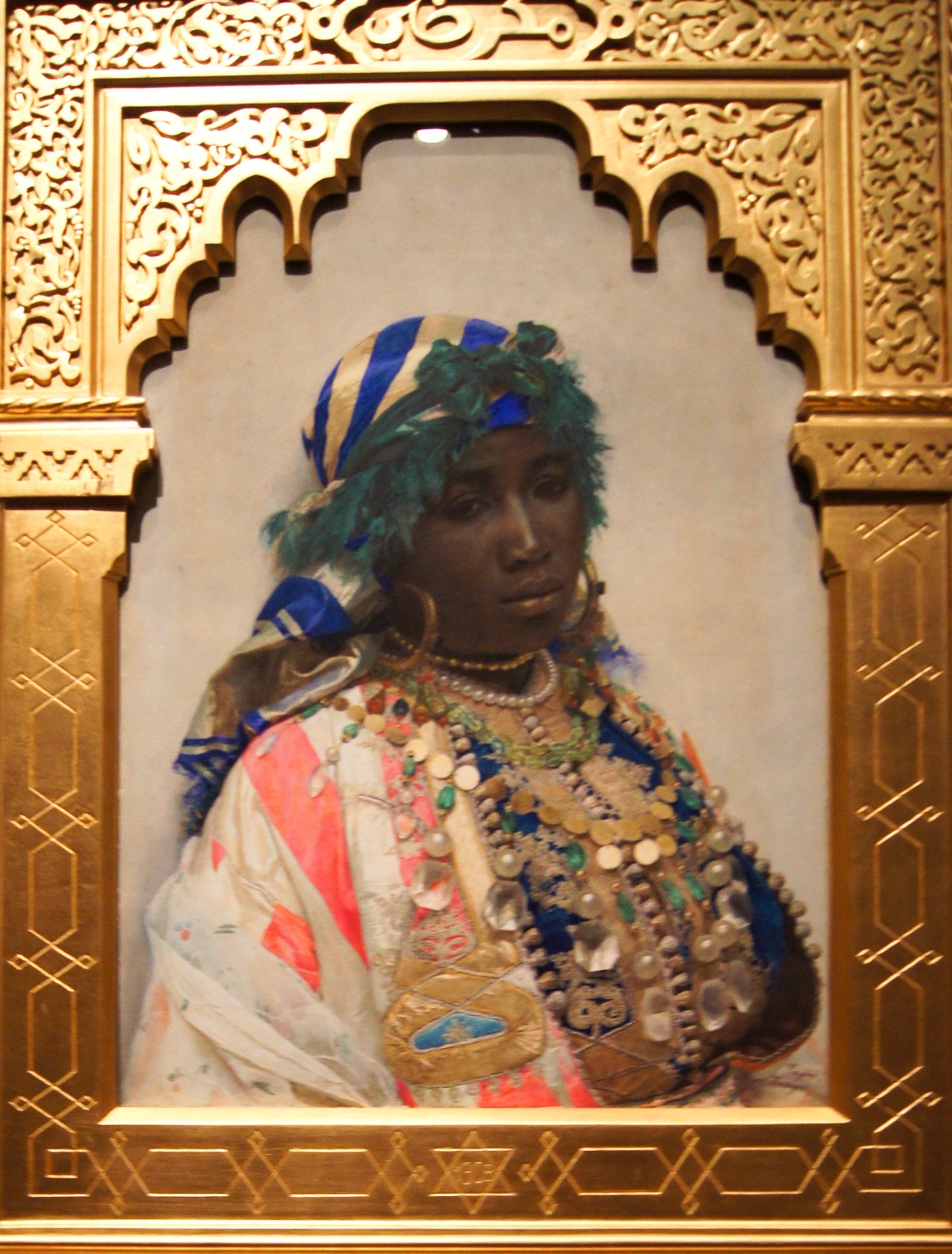 A Tangerian Beauty by José Tapiró Y Baró, 1891